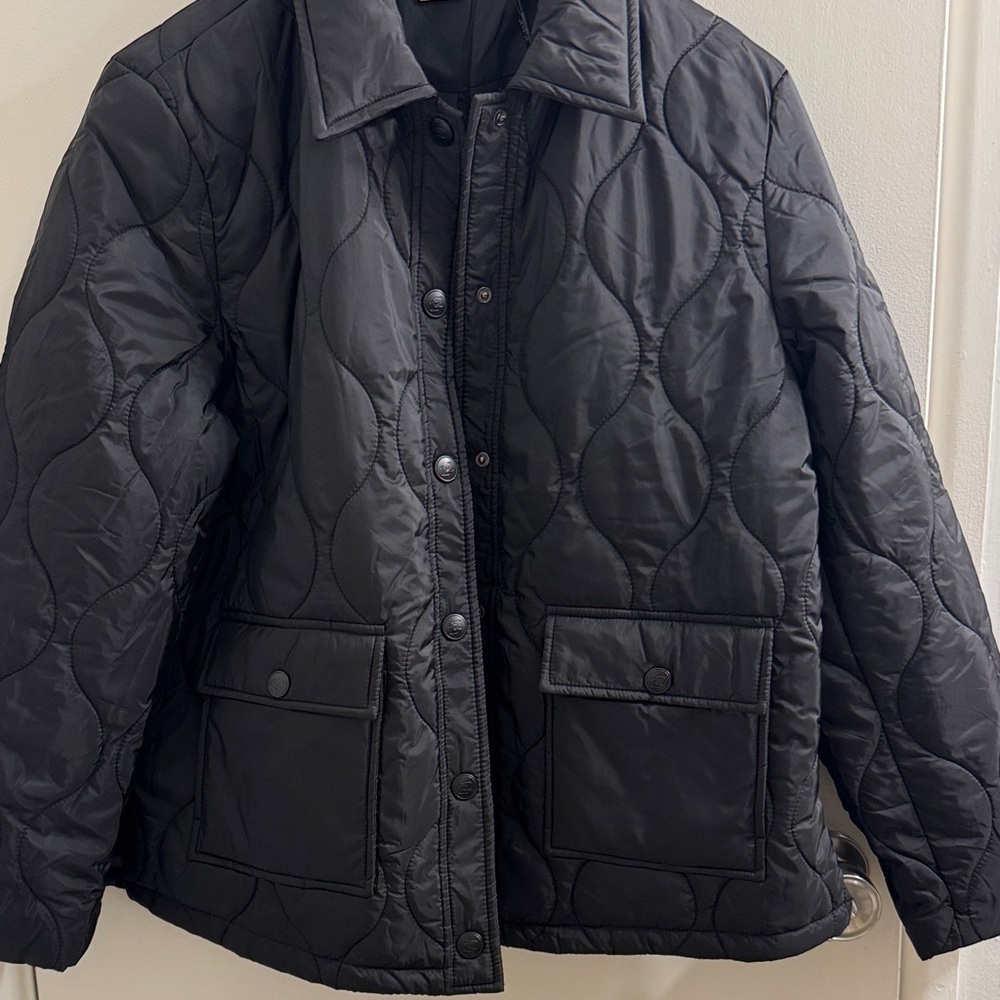 Women’s Chico's Black Quilted Puffer Jacket